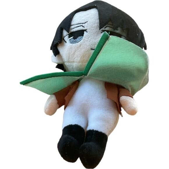 Levi Ackerman Attack on Titan Plush Doll Stuffed Anime Toy 7" - Picture 2 of 3